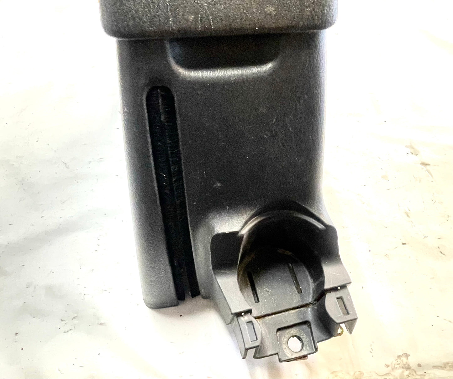 Jeep TJ center console w/ subwoofer dark grey 01-06 Wrangler 2 piece agate