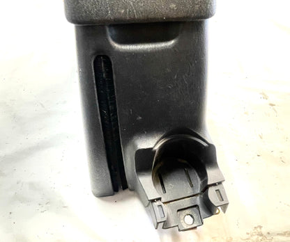 Jeep TJ center console w/ subwoofer dark grey 01-06 Wrangler 2 piece agate