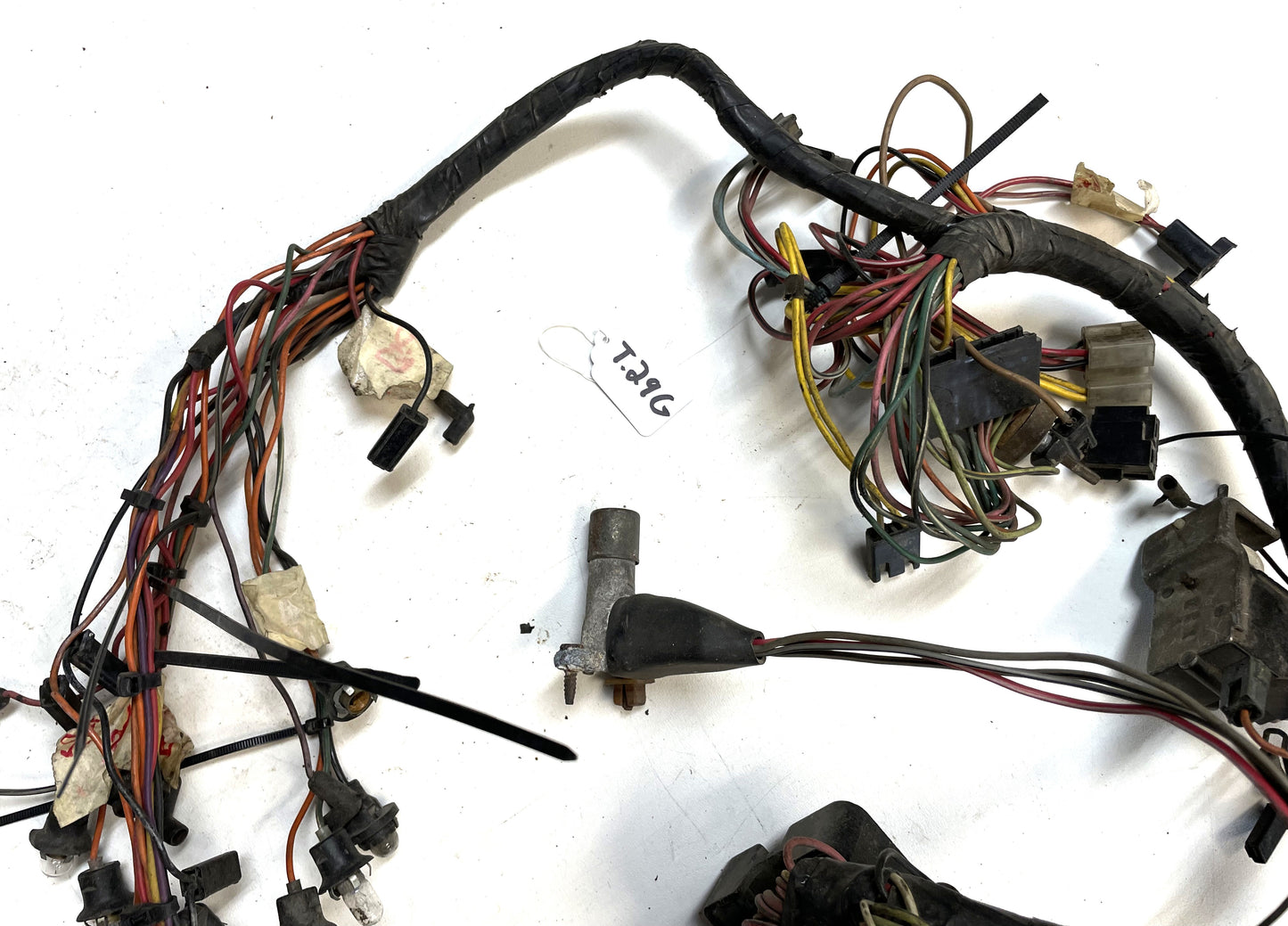 Jeep CJ dash wire harness wiring fits 76-77 CJ5 CJ7 glass fuses gauges READ AD!