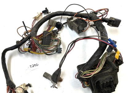 Jeep CJ dash wire harness wiring fits 76-77 CJ5 CJ7 glass fuses gauges READ AD!