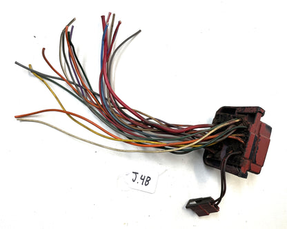 Jeep CJ7 Engine Wiring Harness Firewall Plug fits 83-86 bulk head CJ wire