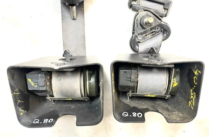 Jeep TJ back seat belts 97-02 Wrangler shoulder belt female buckles rear seat