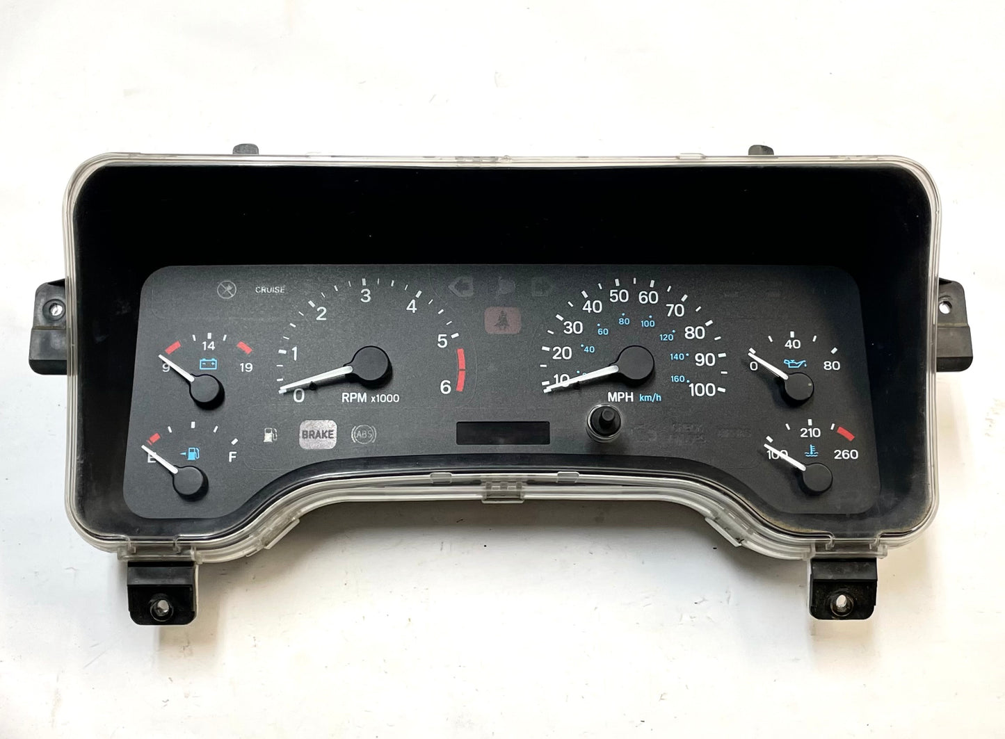 Jeep Wrangler TJ Dash speedometer cluster gauges 56009170AD gauge 132K fit 97-00