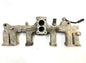 Jeep 4.2 aluminum intake manifold YJ CJ5 CJ7 CJ8 2 barrel carb 258 six cylinder