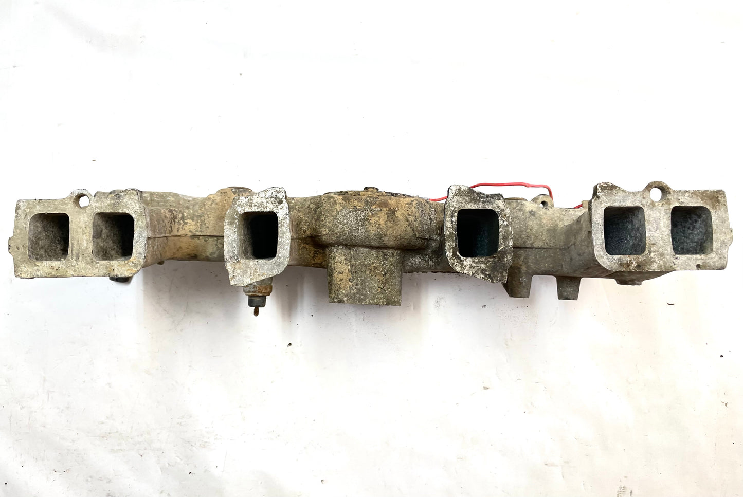 Jeep 4.2 aluminum intake manifold YJ CJ5 CJ7 CJ8 2 barrel carb 258 six cylinder