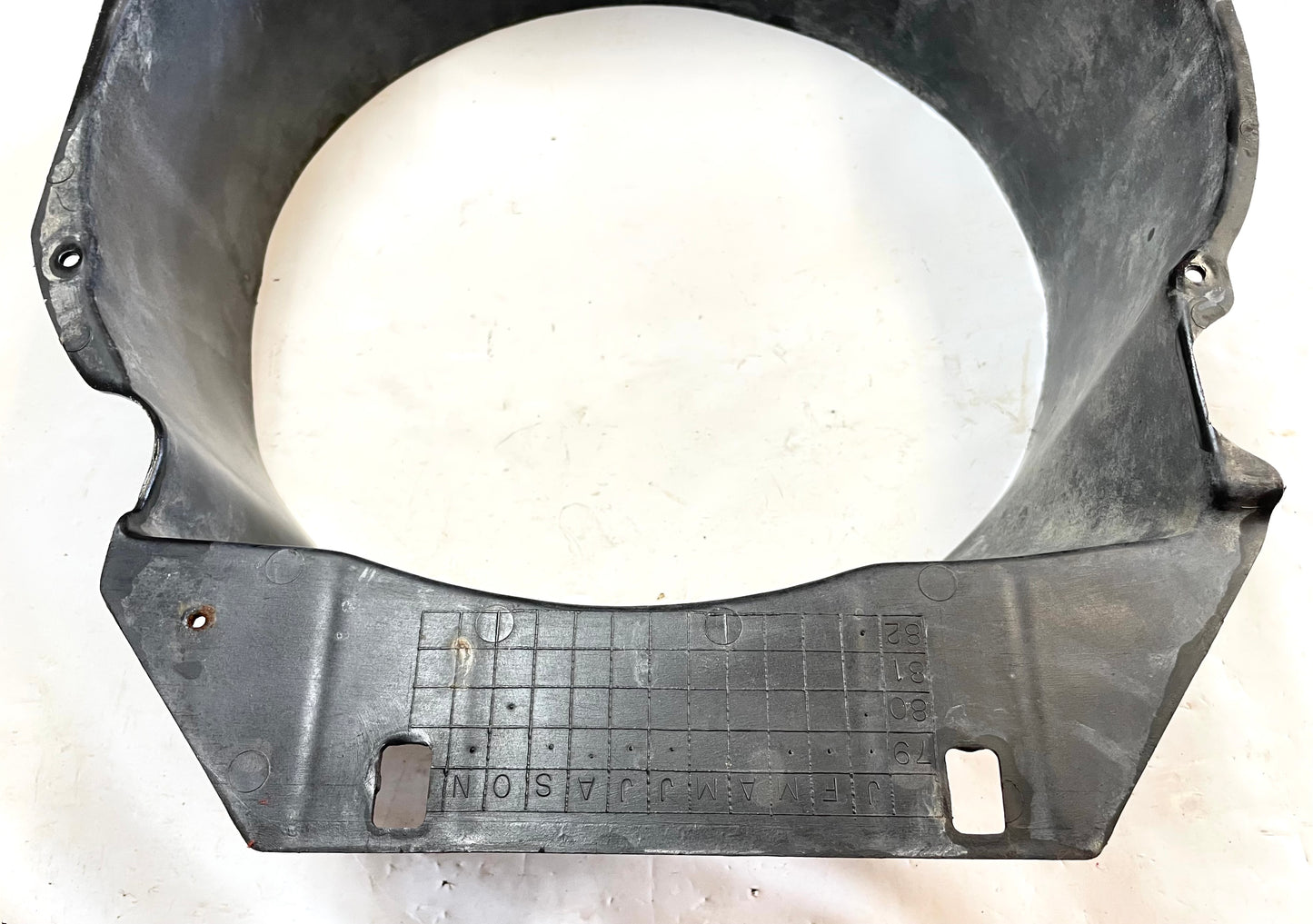 Jeep CJ 4 cylinder fan shroud GM iron duke 151ci. CJ5/CJ7/CJ8 AMC shrowd Pontiac