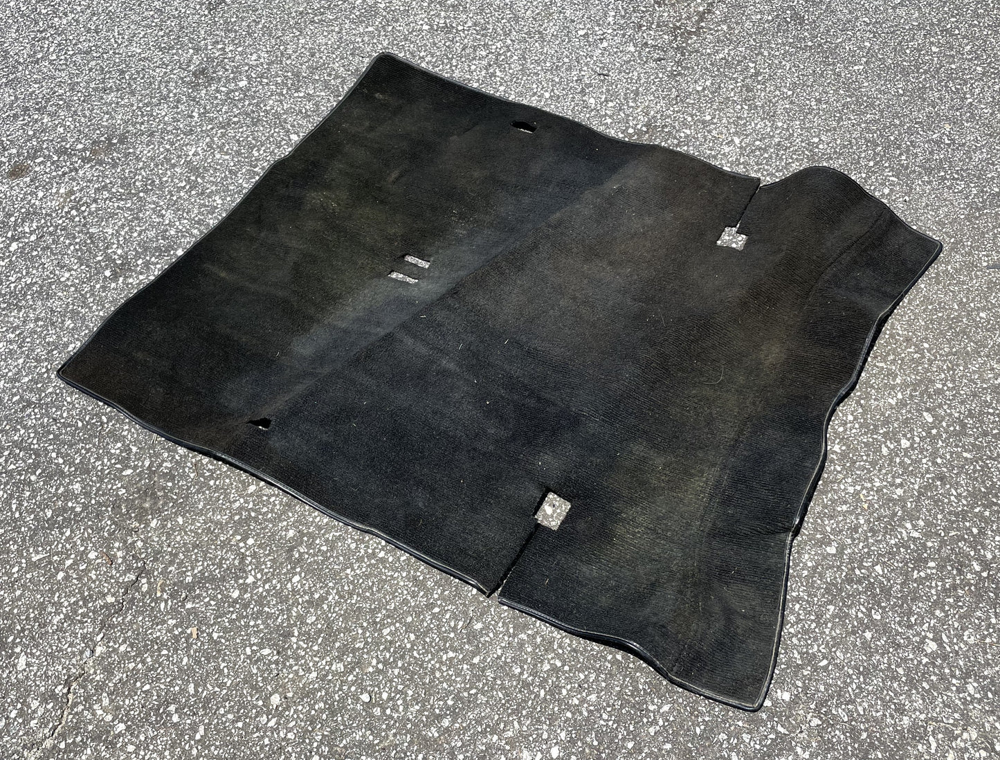 Alfombra trasera de fábrica gris Jeep YJ Wrangler ENVÍO GRATIS pieza gris del piso trasero 