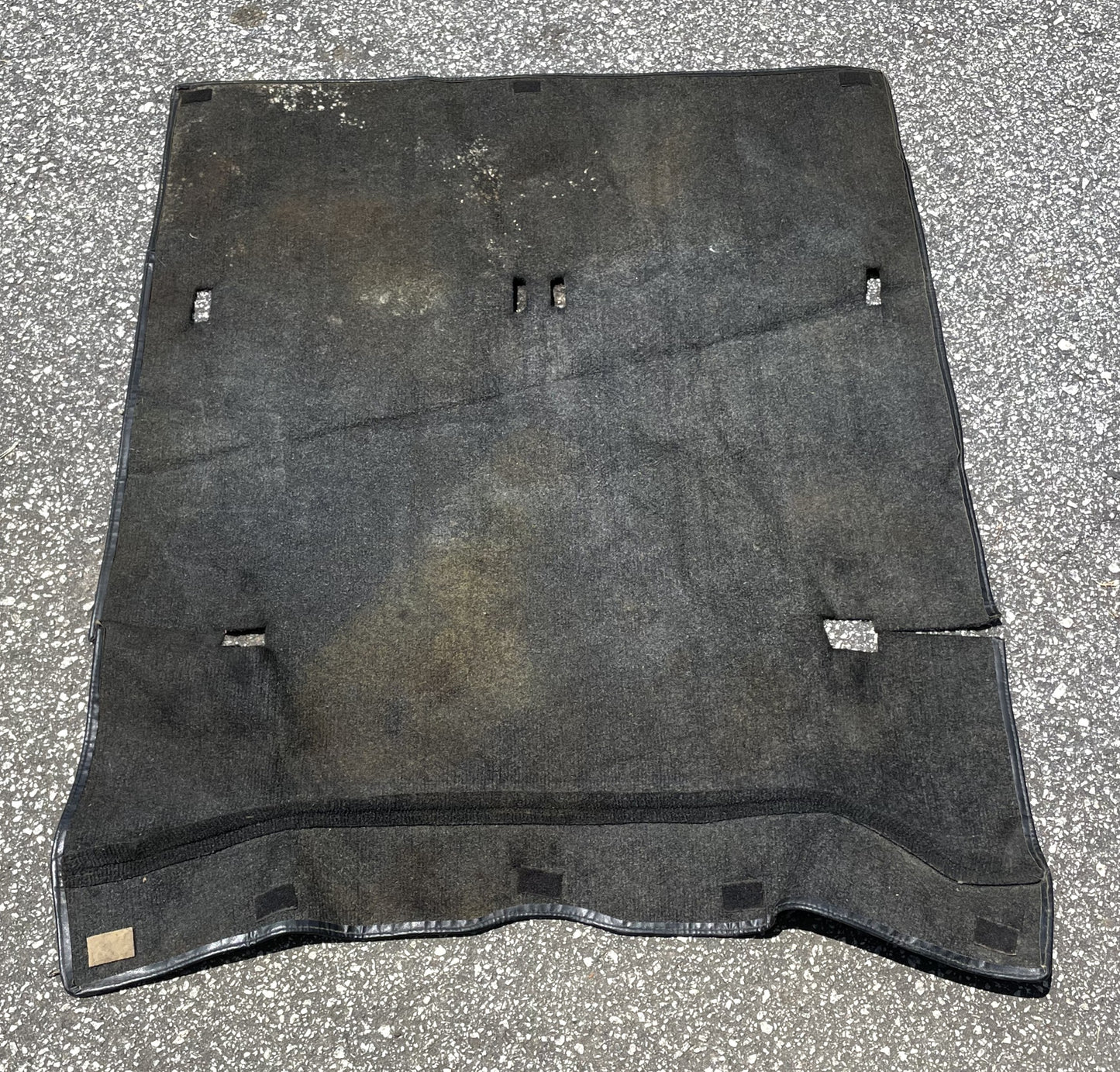 Alfombra trasera de fábrica gris Jeep YJ Wrangler ENVÍO GRATIS pieza gris del piso trasero 