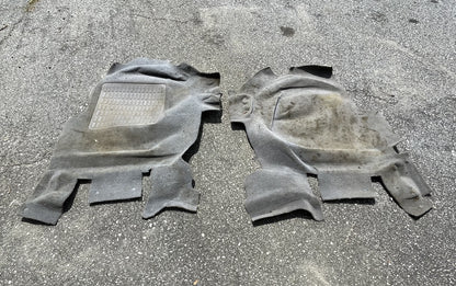 Jeep TJ Wrangler carpet mist grey driver passenger front floor fits 97-02 FREE SHIP