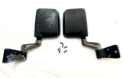 Jeep Wrangler side Mirrors fits Full or half doors Driver Passenger 87-06 YJ TJ