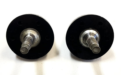 ¡Par de perillas para parabrisas Jeep CJ 76-86 CJ5 CJ7 CJ8 YJ Wrangler! 