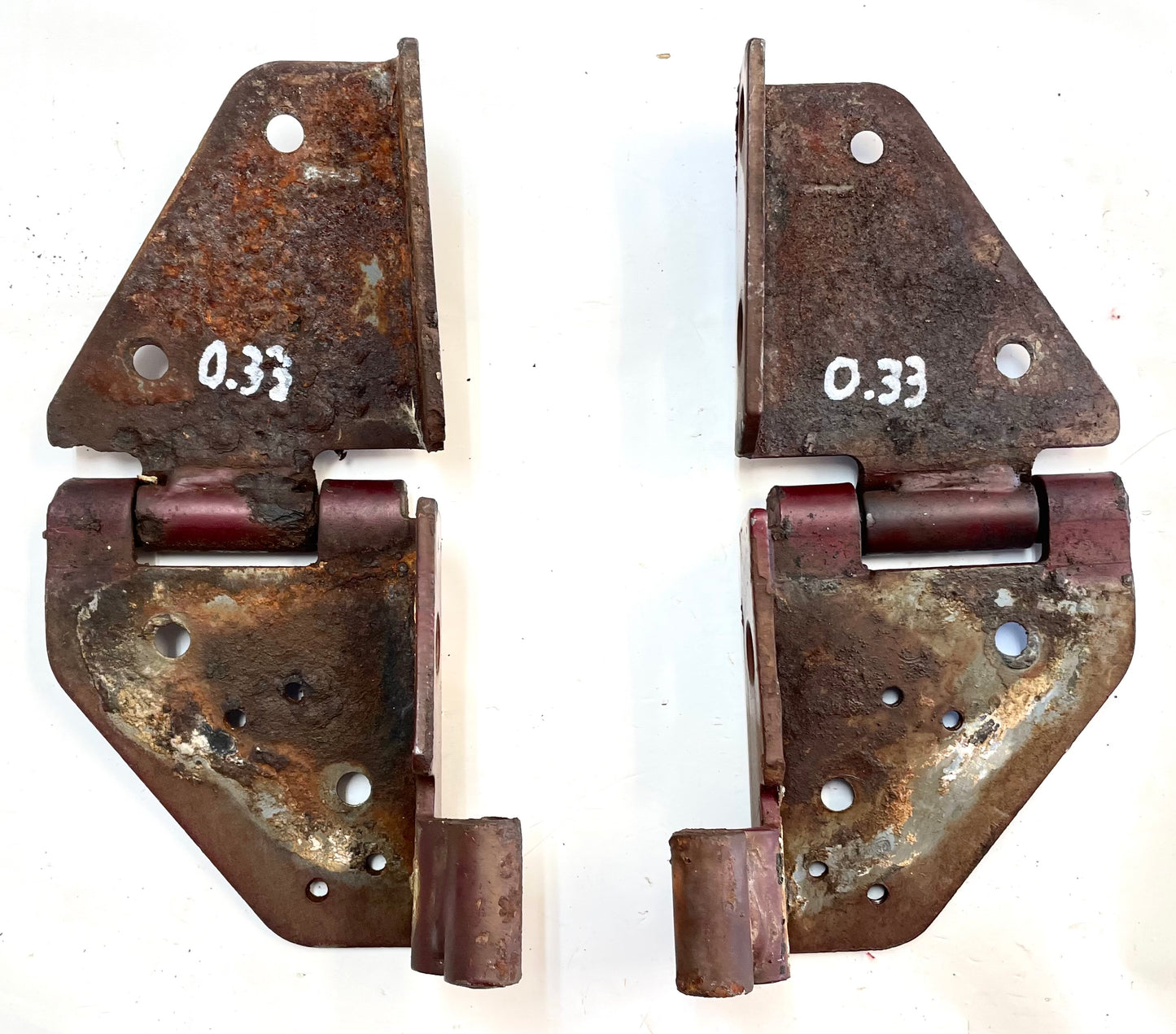 Bisagras para parabrisas Jeep CJ CJ5 CJ7 CJ8 76-86 YJ Wrangler ¡Envío gratis! 