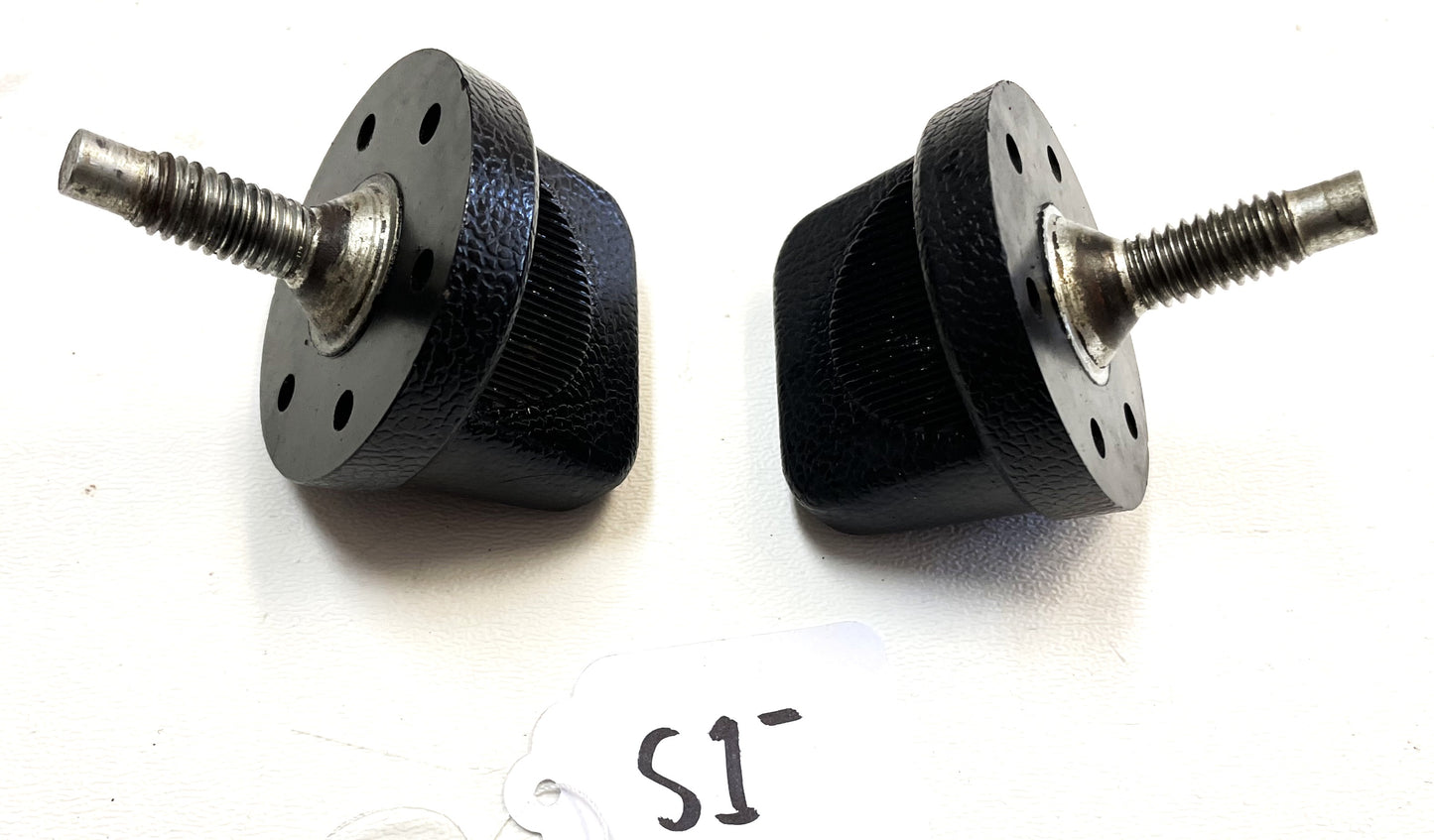 ¡Par de perillas para parabrisas Jeep CJ 76-86 CJ5 CJ7 CJ8 YJ Wrangler! 