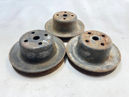 Polea del ventilador de la bomba de agua de una sola ranura para Jeep CJ7 YJ 4.2, 6 cilindros, 3236657