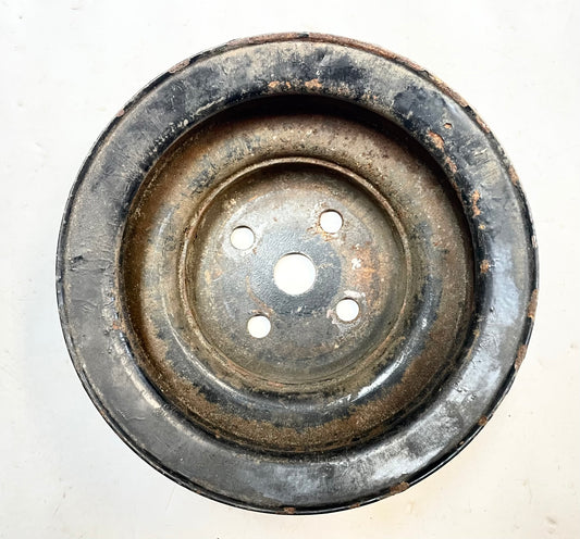 Jeep 6 cylinder Water Pump Fan Pulley 2 groove 4.2 CJ7 YJ  3236658 258 FREE SHIP