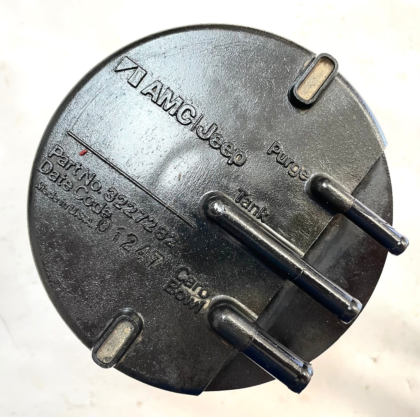 Jeep CJ evap canister emissions charcoal 3 port CJ5 CJ7 4.2 304 AMC emissions