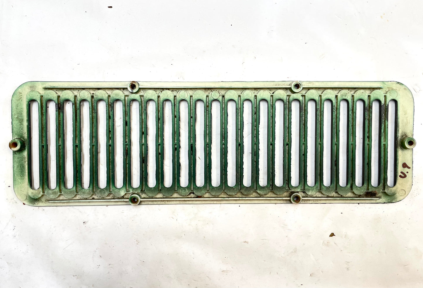 Jeep CJ cowl vent 6 hole fits 55-77 CJ5 CJ7 Factory fresh air heater flush mount