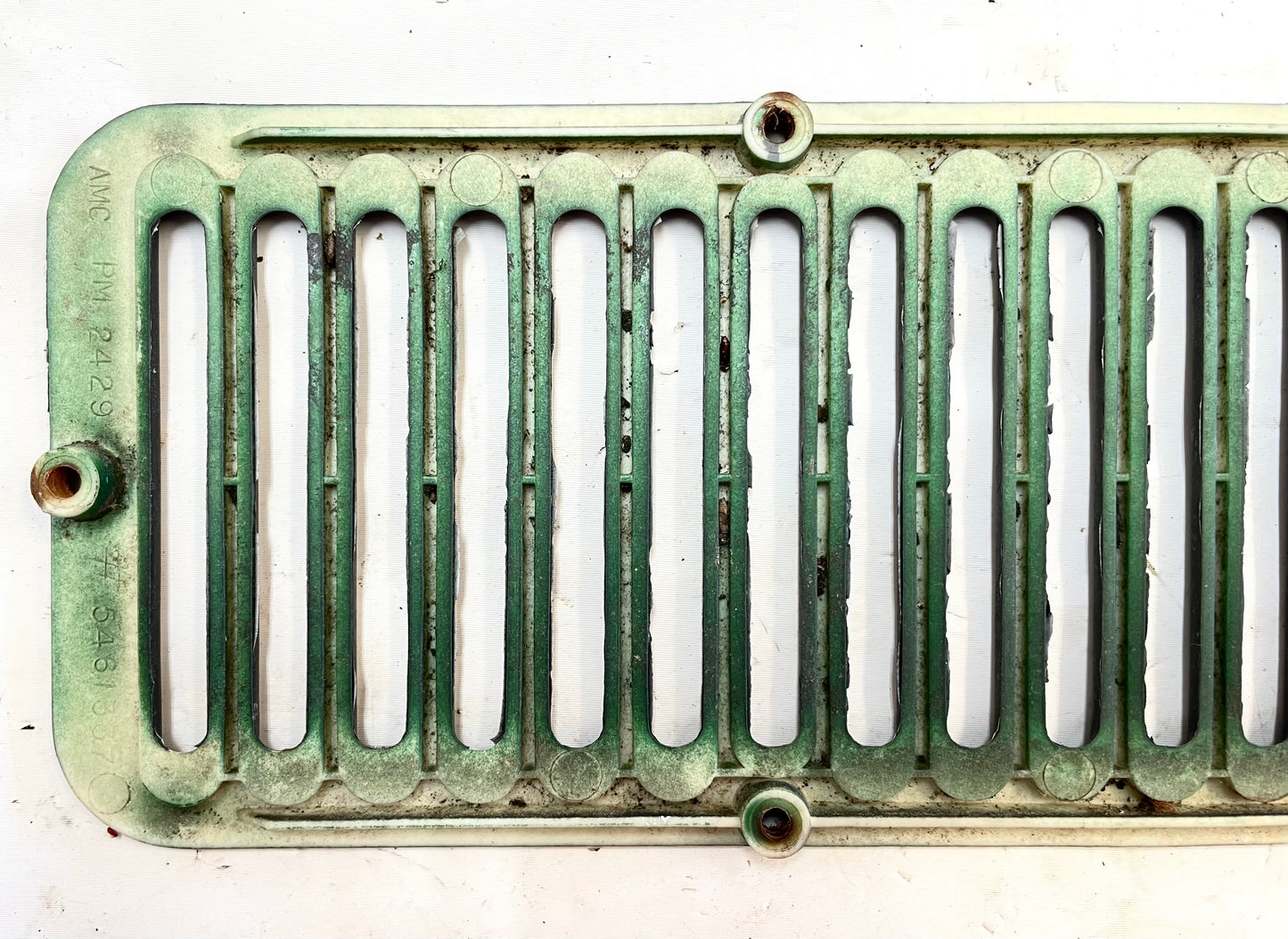 Jeep CJ cowl vent 6 hole fits 55-77 CJ5 CJ7 Factory fresh air heater flush mount