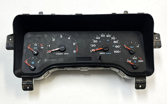 05-06 Jeep TJ Wrangler gauge cluster 56010678AE Speedometer 82k instrument