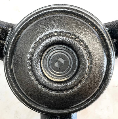 Jeep CJ Black steering wheel CJ5 CJ7 CJ8 76-86 AMC with horn button Factory