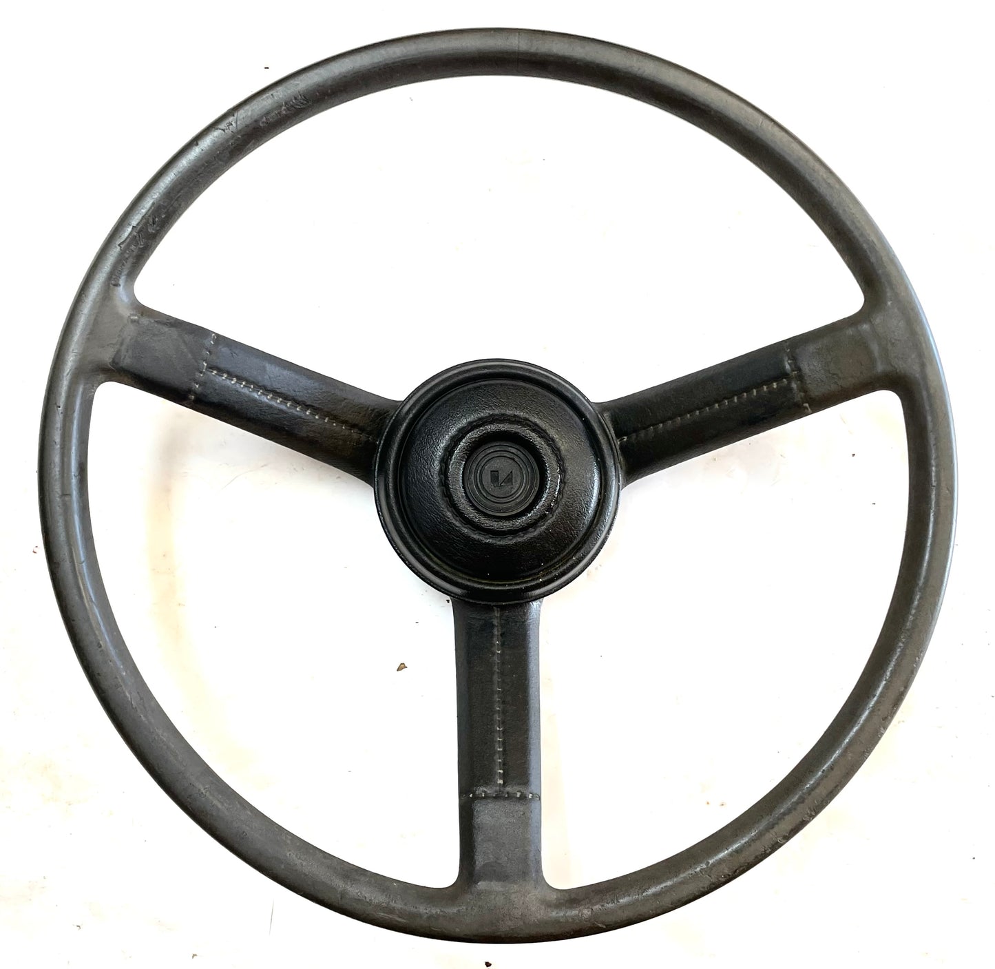 Jeep CJ steering wheel CJ5 CJ7 CJ8 76-86 AMC horn button FACTORY OE Black