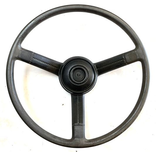 Jeep CJ steering wheel CJ5 CJ7 CJ8 76-86 AMC horn button FACTORY OE Black