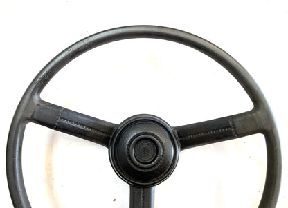 Jeep CJ steering wheel CJ5 CJ7 CJ8 76-86 AMC horn button FACTORY OE Black