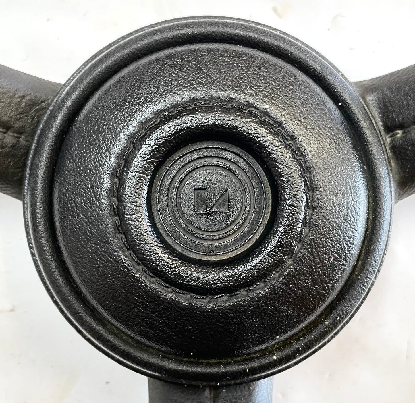 Jeep CJ steering wheel CJ5 CJ7 CJ8 76-86 AMC horn button FACTORY OE Black