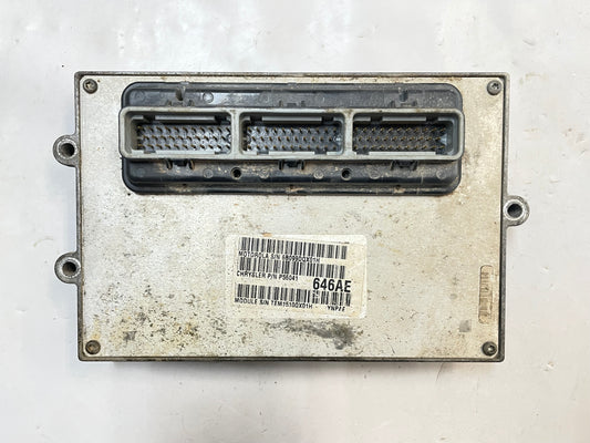 Jeep Wrangler TJ 2000 2.5 4 cyl manual Engine Computer ECU ECM PCM 56041646AE