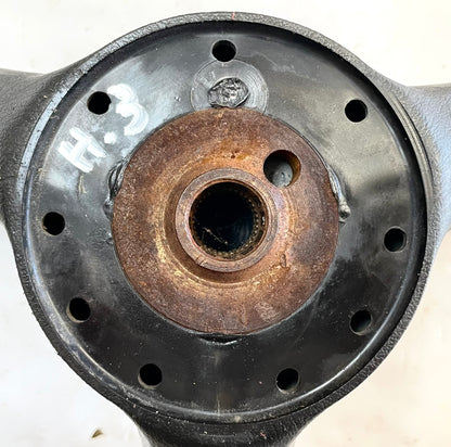 Jeep CJ steering wheel CJ5 CJ7 CJ8 76-86 AMC horn button FACTORY OE Black