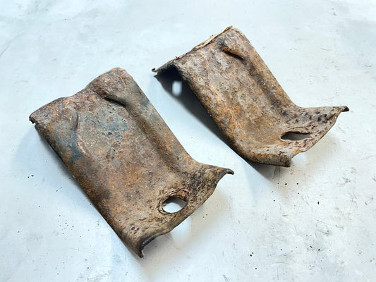 Jeep CJ rear Seat Mount Brackets front feet CJ5 CJ7 CJ8 Back fits 76-86