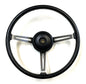 Jeep CJ steering wheel CJ5 CJ7 76-86 AMC horn button black J10 Cherokee AMC FSJ