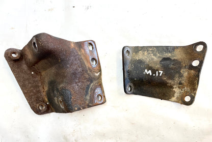 Jeep CJ power steering gear box brackets fits 76-86 CJ5 CJ7 CJ8 FREE SHIPPING