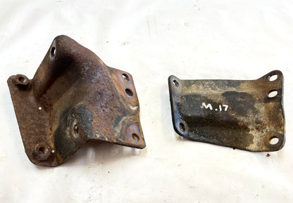 Jeep CJ power steering gear box brackets fits 76-86 CJ5 CJ7 CJ8 FREE SHIPPING