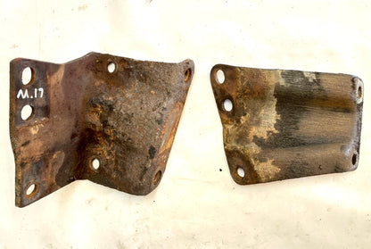 Jeep CJ power steering gear box brackets fits 76-86 CJ5 CJ7 CJ8 FREE SHIPPING