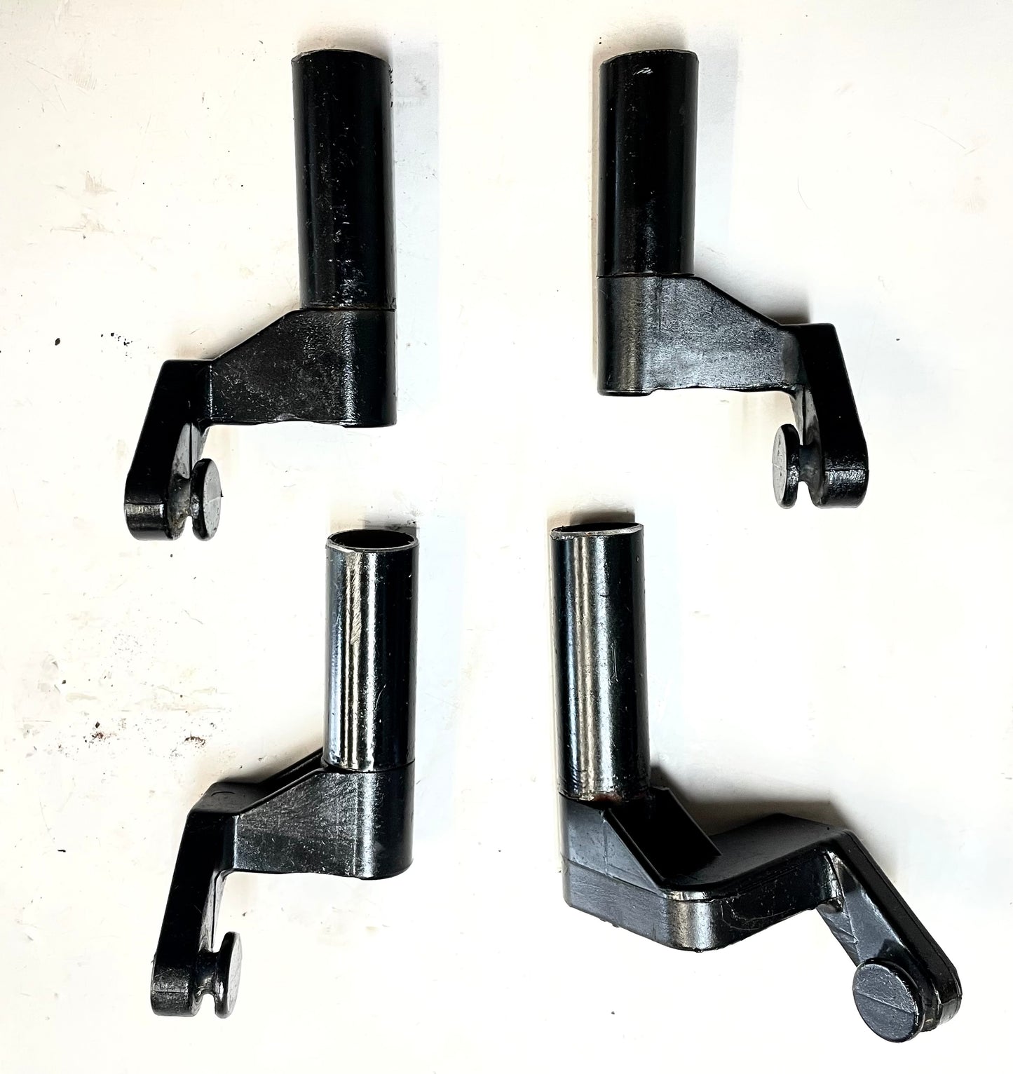 Jeep YJ Wrangler Soft top Bow Feet se adapta solo al hardware de FÁBRICA del 87 al 95 ENVÍO GRATIS