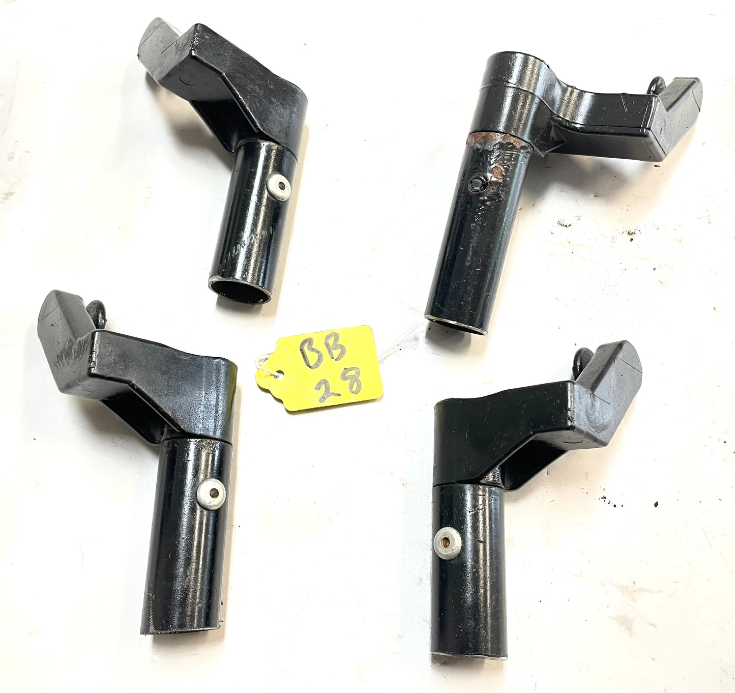 Jeep YJ Wrangler Soft top Bow Feet se adapta solo al hardware de FÁBRICA del 87 al 95 ENVÍO GRATIS