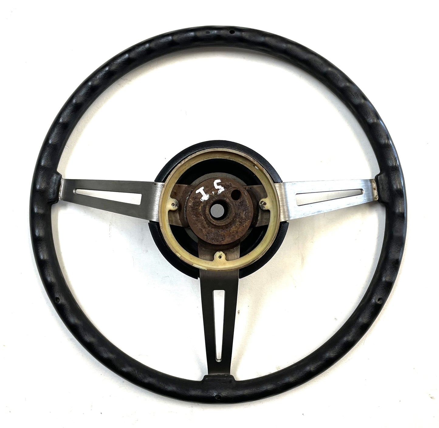 Jeep CJ steering wheel CJ5 CJ7 76-86 AMC horn button black J10 Cherokee AMC FSJ !!!