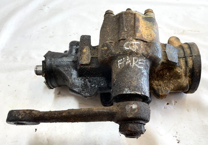 Jeep CJ power steering gear box 76-79 CJ5 CJ7 flare hose fittings AMC