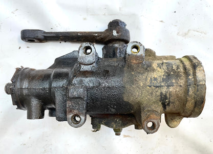 Jeep CJ power steering gear box 76-79 CJ5 CJ7 flare hose fittings AMC