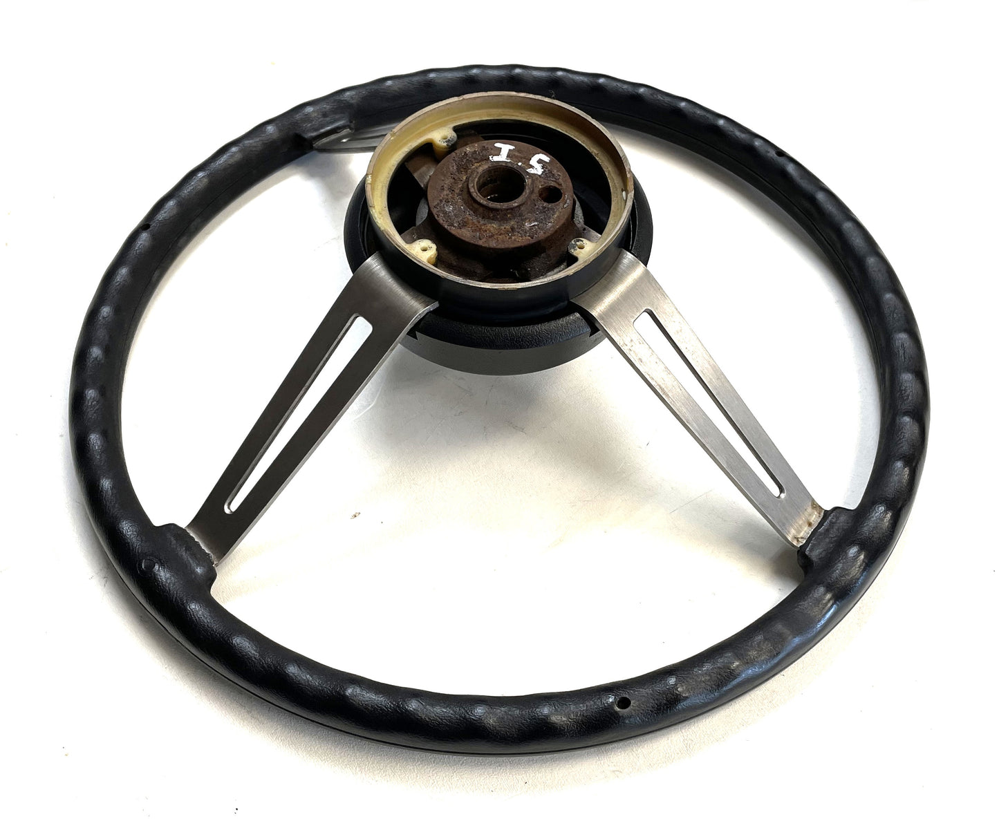 Jeep CJ steering wheel CJ5 CJ7 76-86 AMC horn button black J10 Cherokee AMC FSJ !!!
