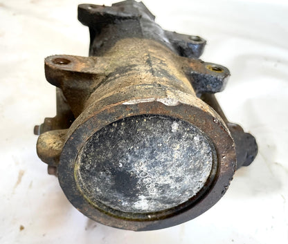 Jeep CJ power steering gear box 76-79 CJ5 CJ7 flare hose fittings AMC