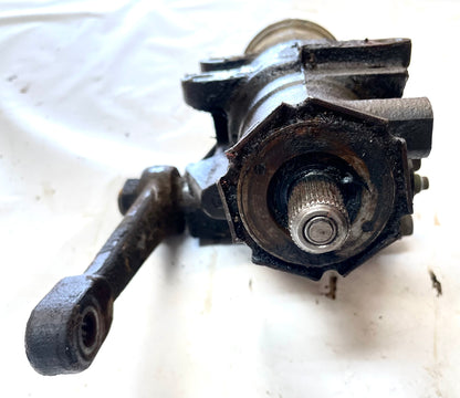 Jeep CJ power steering gear box 76-79 CJ5 CJ7 flare hose fittings AMC