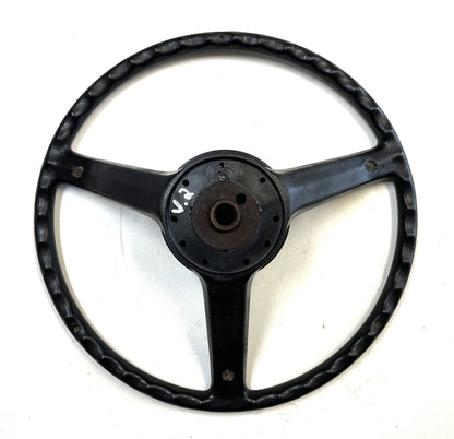 Jeep CJ Black Steering Wheel CJ5 CJ7 CJ8 76-86 AMC with Horn Button Factory !!