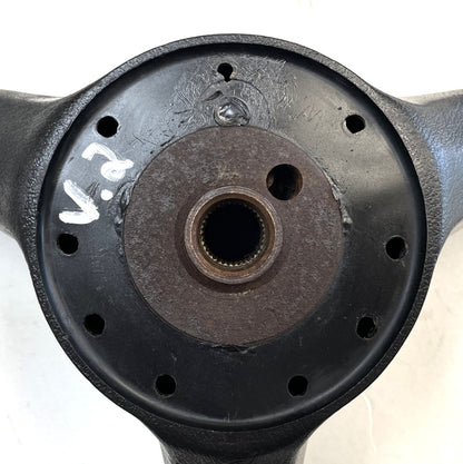 Jeep CJ Black Steering Wheel CJ5 CJ7 CJ8 76-86 AMC with Horn Button Factory !!