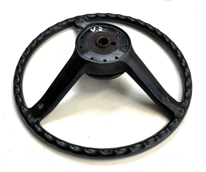 Jeep CJ Black Steering Wheel CJ5 CJ7 CJ8 76-86 AMC with Horn Button Factory !!