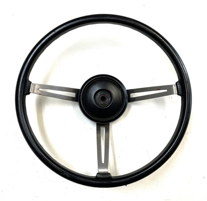 Jeep CJ steering wheel CJ5 CJ7 76-86 AMC horn button black J10 Cherokee AMC FSJ !