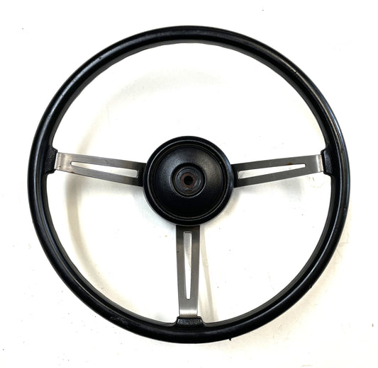 Jeep CJ steering wheel CJ5 CJ7 76-86 AMC horn button black J10 Cherokee AMC FSJ !
