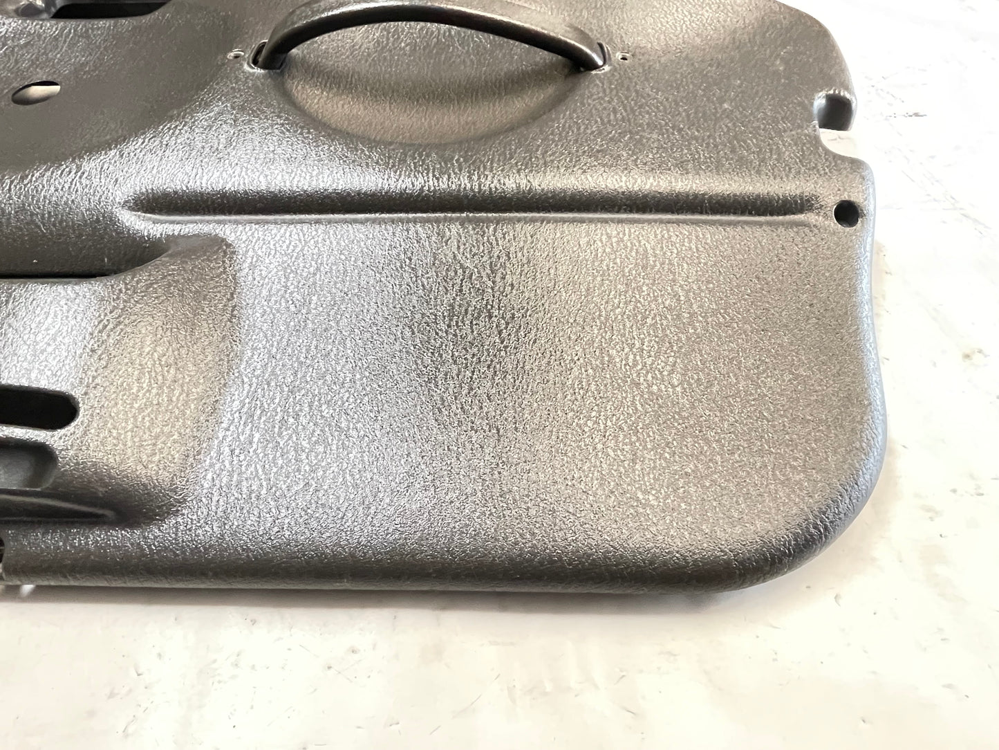 Panel interior de puerta gris para Jeep TJ, puerta rígida completa para pasajero, Wrangler 97-06 
