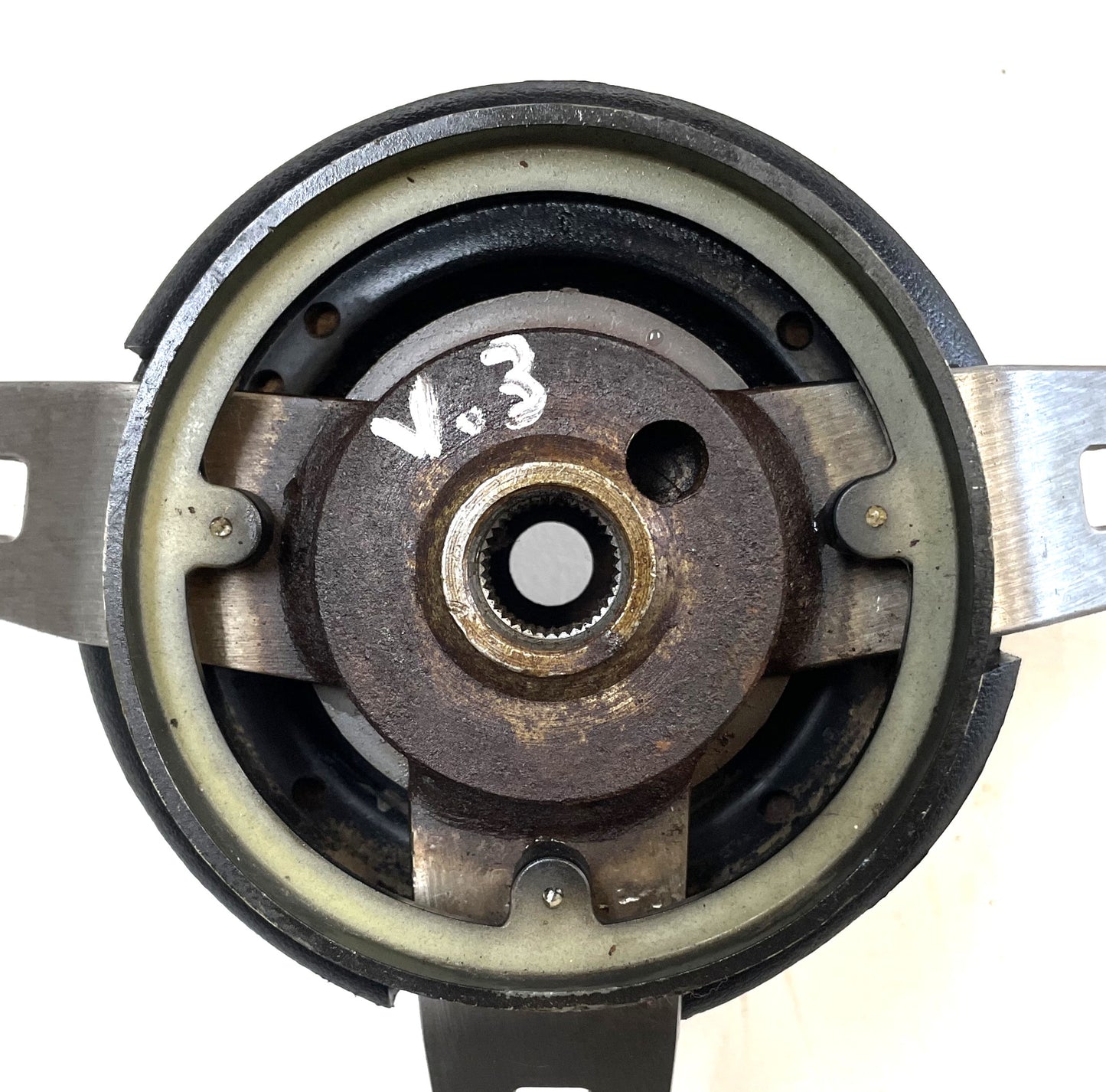 Jeep CJ steering wheel CJ5 CJ7 76-86 AMC horn button black J10 Cherokee AMC FSJ !